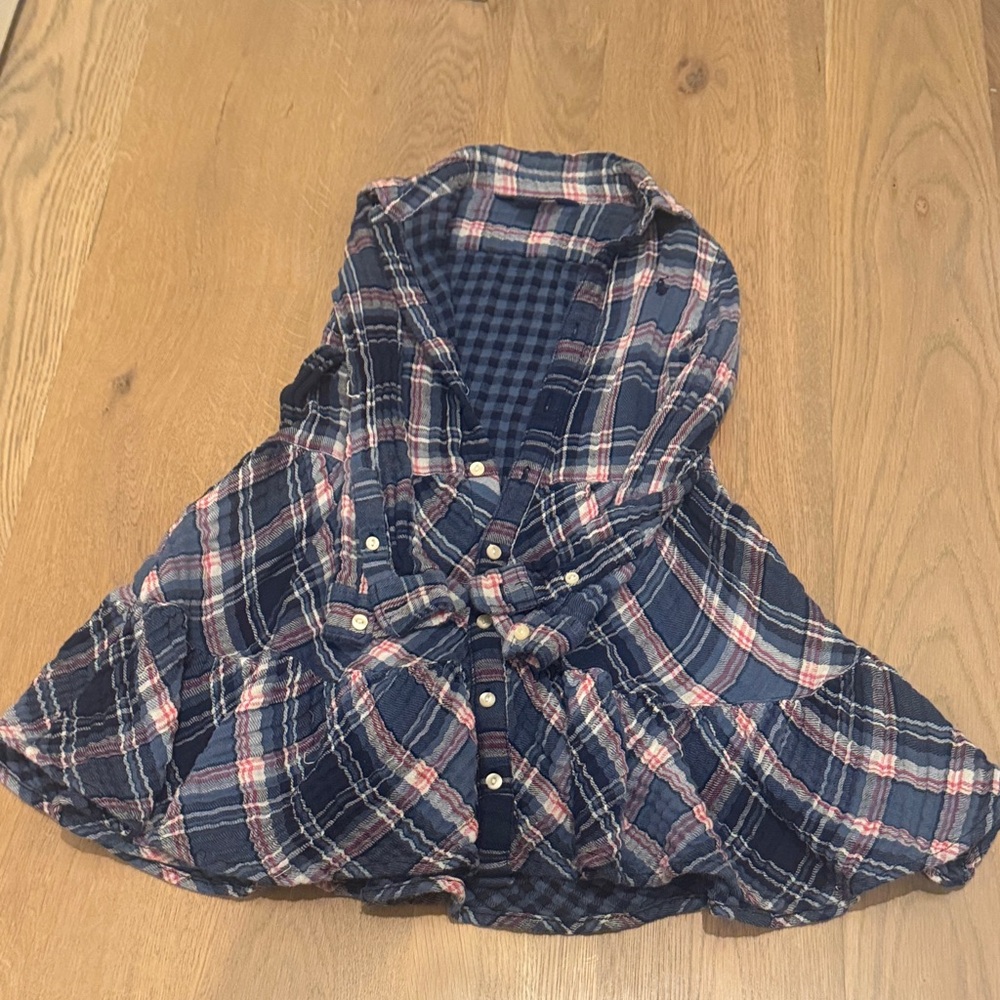 Polo by Ralph Lauren Kids Plaid Shirt in Blue and Pink
